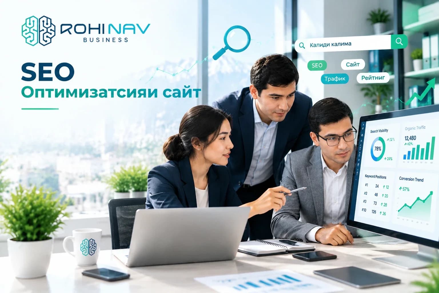 SEO ва беҳсозии сомона барои ҷустуҷӯ